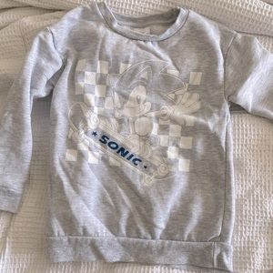 Sonic the hedgehog boys sweater